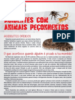 Alerta de Segurança - Animais Peçonhnetos