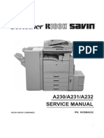 Service Manual A230/A231/A232: PN: RCSMA232