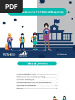 Interim Guidance To K-12 School Reopening