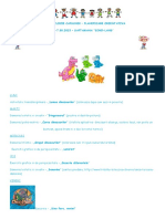 Grupa Mijlocie - Planificare Orientativa - Dino Land (3-7.08.2015)