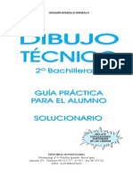 Dibujo técnico: Solucionario con explicaciones razonadas