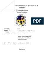 Medición Isocinética PRACTICA 5 PDF