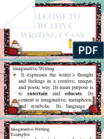 2 Genres of Creative Writing