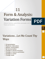 MUC-311 Form & Analysis:: Variation Forms