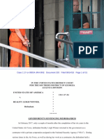 USAv - Relality Leigh Winner - August 18, 2018 Government Sentencing Maemorandum PDF