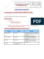 Carbowax 400 (Polyethylene Glycol)