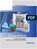 SINAMICS S120 SIMODRIVE Systemhandbuch Schaltschrankintegration 0907 Deu