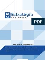 Aula 14 - Prof. Rodrigo Rennó: Noções de Administração P/ Agente Da Polícia Federal (Com Videoaulas)