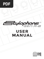 Dubreq STYLOPHONE-GEN-R-8-manual-final PDF