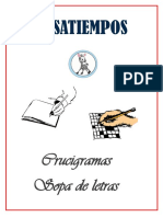 Crucigramas y Sopas de Letra PDF