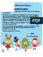 Comunicado Diciembre