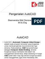 Pertemuan 5 - Pengenalan AutoCAD