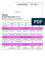 9.00am To 9.45am 9.45am To 10.00am 10am TO 10.30am