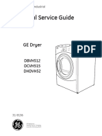 Technical Service Guide: GE Dryer