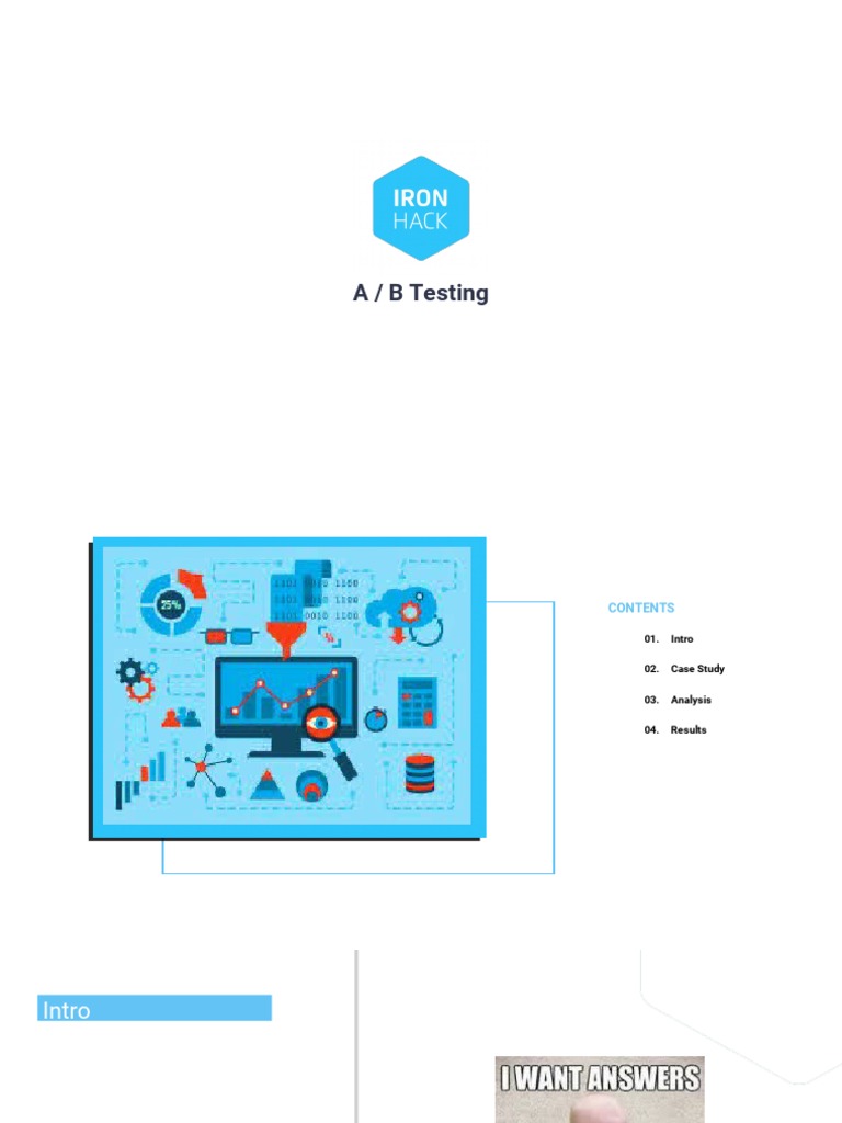 A/B Testing for Junior Analysts | PDF