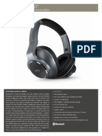 Adaptive Noise Cancelling Headphones: Features