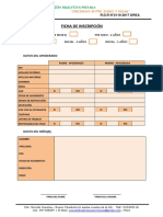 Ficha de Inscripción PDF