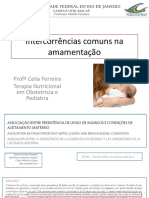 IntercorrÃ Ncias Comuns Na Amamentaã Ã o 2019-2