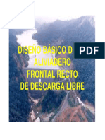 Aliviadero Frontal Recto PDF