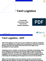 Yard Logistics SAP