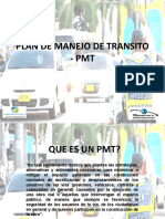 Curso Transito, Transporte Y Seguridad Vial Plan de Manejo de Transito - PMT