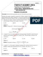 Sri Chaitanya Chemistry PARAGRAPH Type Question BANKkkkkkkkkkkkkkkkkkkkkk