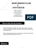 Electrohydrodynami C Converter