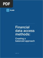 Plaid Financial Data Access Methods PDF