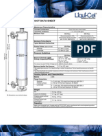 6 X 28 Extra-Flow Product Data Sheet: Membrane Characteristics