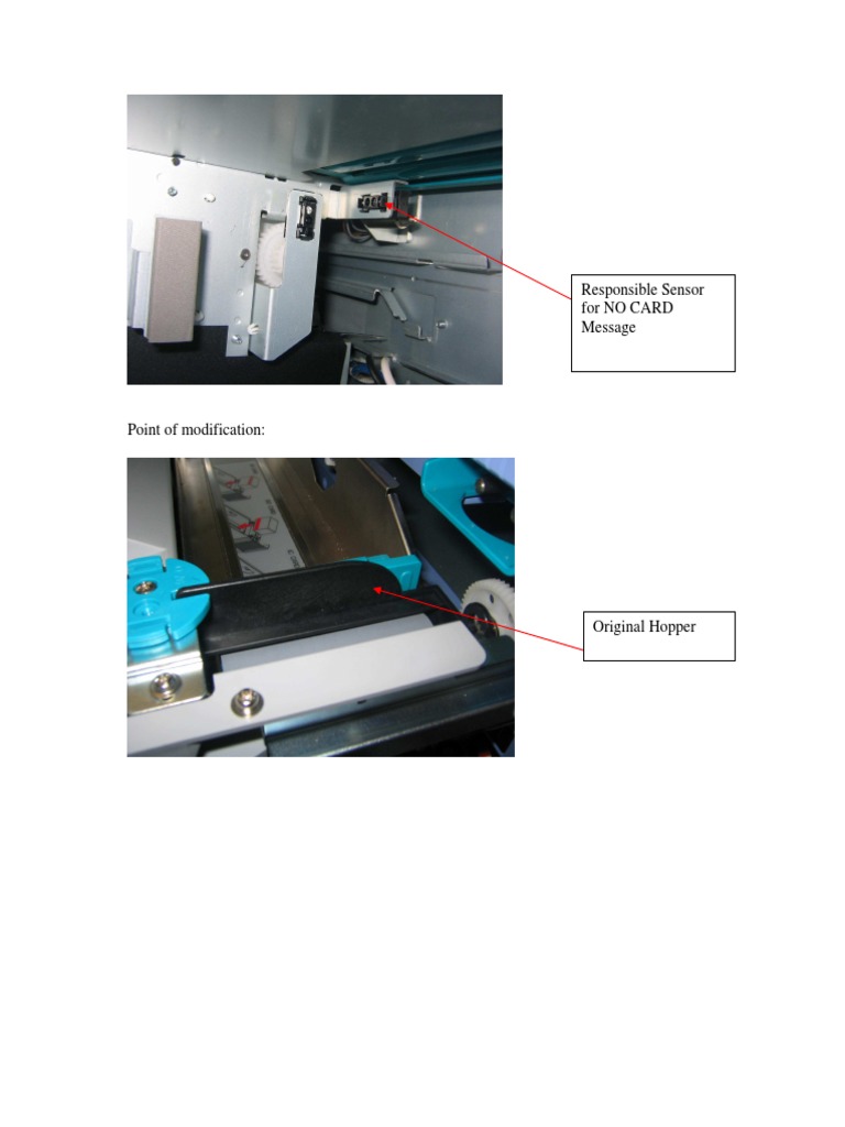 NO CARD Sensor Modification Guide | PDF