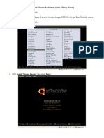Instalasi Ubuntu Server 8.04 dan Konfigurasi Dasar