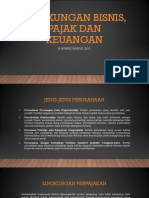 Lingkungan Bisnis, Pajak Dan Keuangan - 2020 PDF