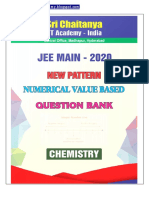 Jee-Main - Numeric Value Questions - Chemistryyyyyyyyyyyyyyyyyyyy