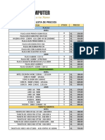 Lista de precios de placas, procesadores y memorias RAM