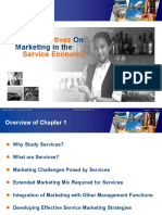 On Marketing in The: New Perspectives Service Economy