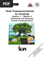 oralcommSHS - q1 - Mod4 - Functionsofcomm - v3B