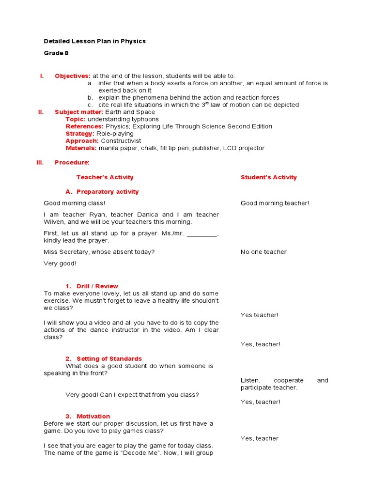 Grade 8 Physics: Newton's Third Law | PDF | Newton's Laws Of Motion | Force