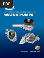 Water Pumps: Automotive Applications Catalogue