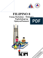 Filipino8 q1 Mod7 Pagbabahagi-Ng-Opinyon v1