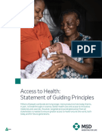 MSD Access To Health Principles - R7 PDF