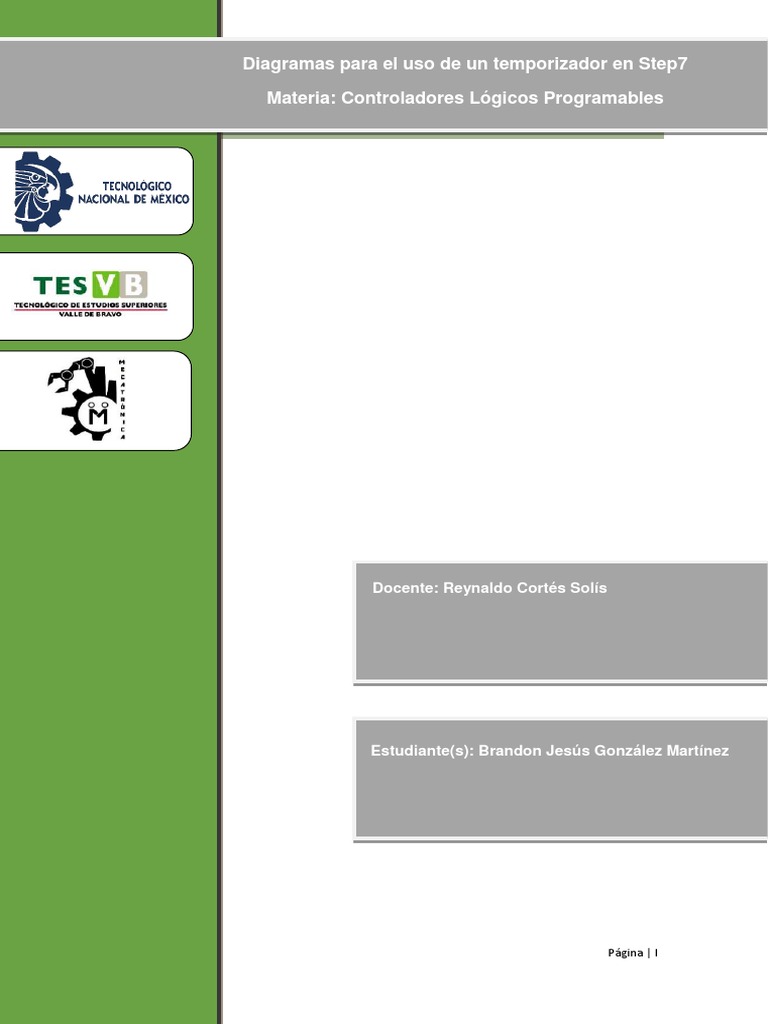 Uso de Temporizadores en Step 7 | PDF