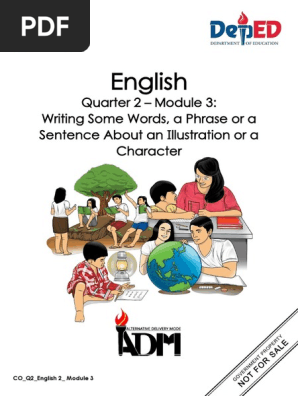 Eng2_Q2_M3_Writing Some Words, a Phrase or a Sentence About an Illustration