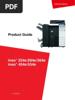 Ineo+ - 224e - 284e - 364e - 454e - 554e - Product Guide - e - 130211 - F