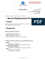 Konica Minolta Board Replacement Guide