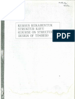 Kursus Rekabentuk Struktur Kayu PDF