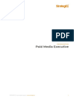 Paid Media Executive: Job Description