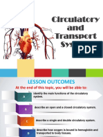 Chapter 3 Circulatory and Transport System