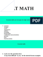 Sat Math: Essential Skills and Strategies For High-Achieving Students