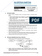 NETWORKING COMPETENCY PRACTICE TEST DOCUMENT