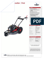 Wheeled Brushcutter: First First 55P: Features